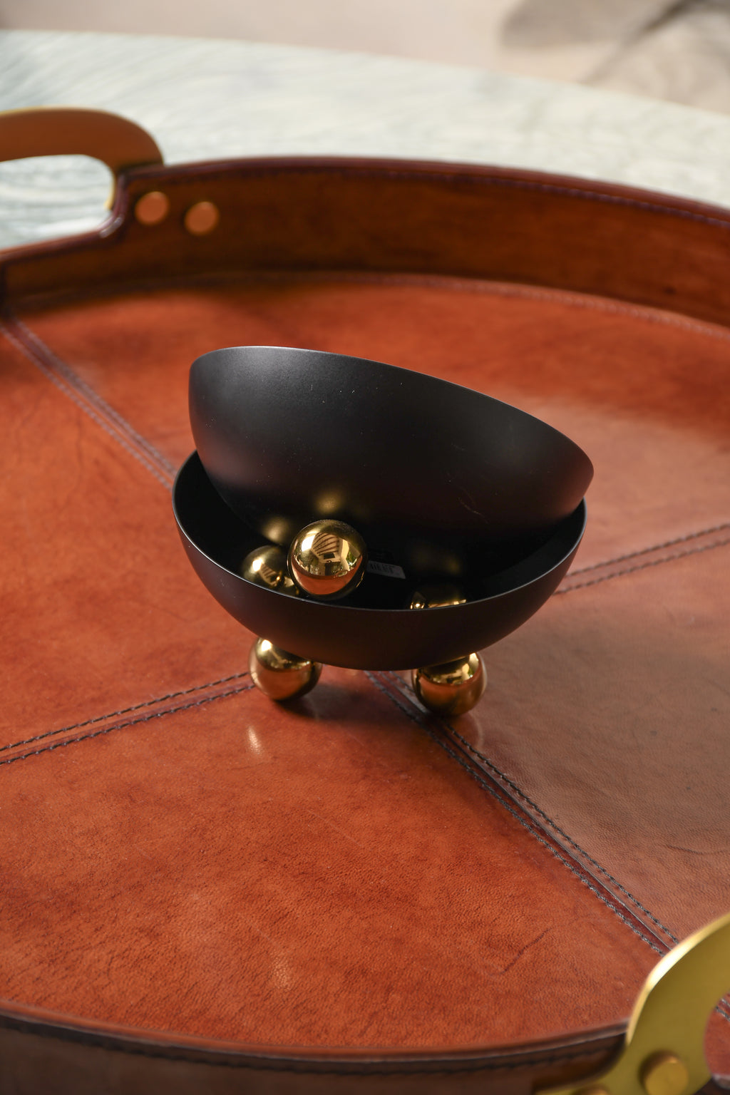 Charola de Piel Añeja