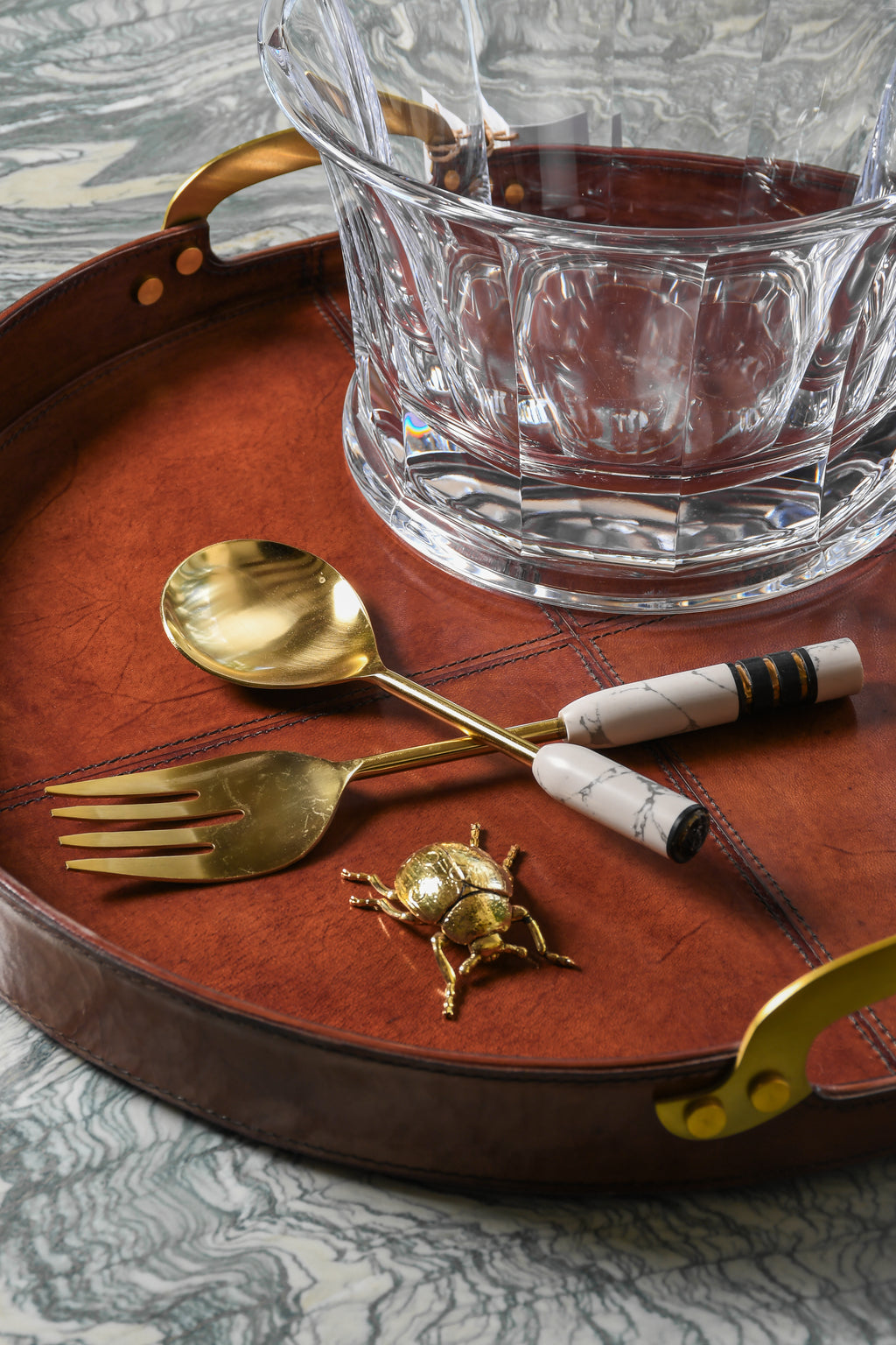 Charola de Piel Añeja