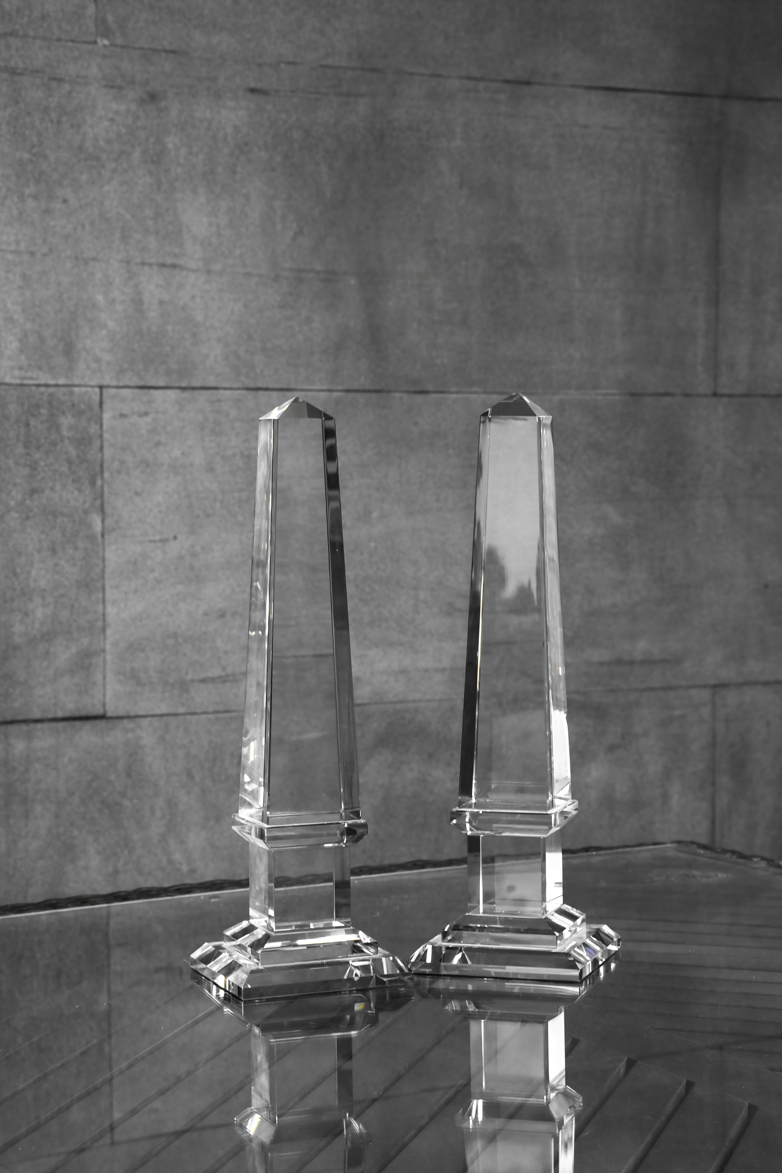 Par Obelisco de Cristal