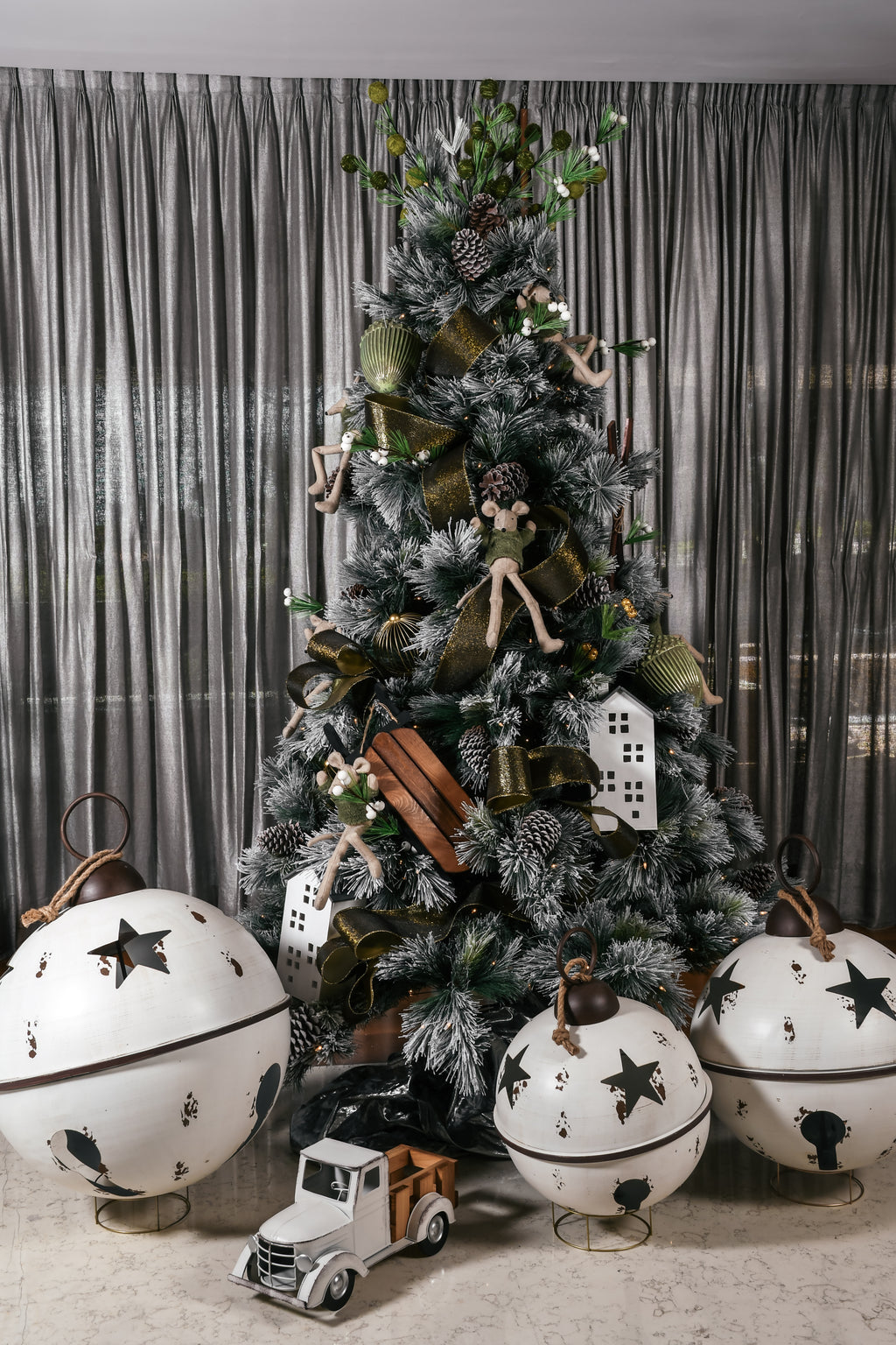 Set de Cascabeles Gigantes Vintage