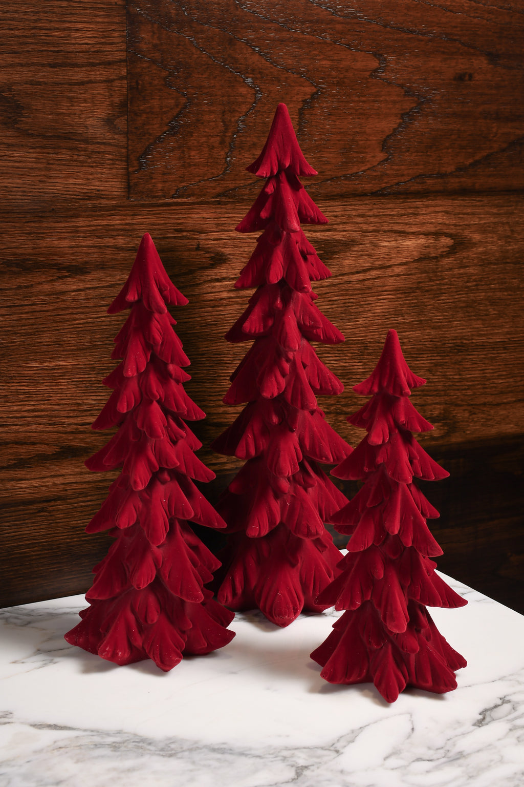 Set de Arboles Velvet Verdes