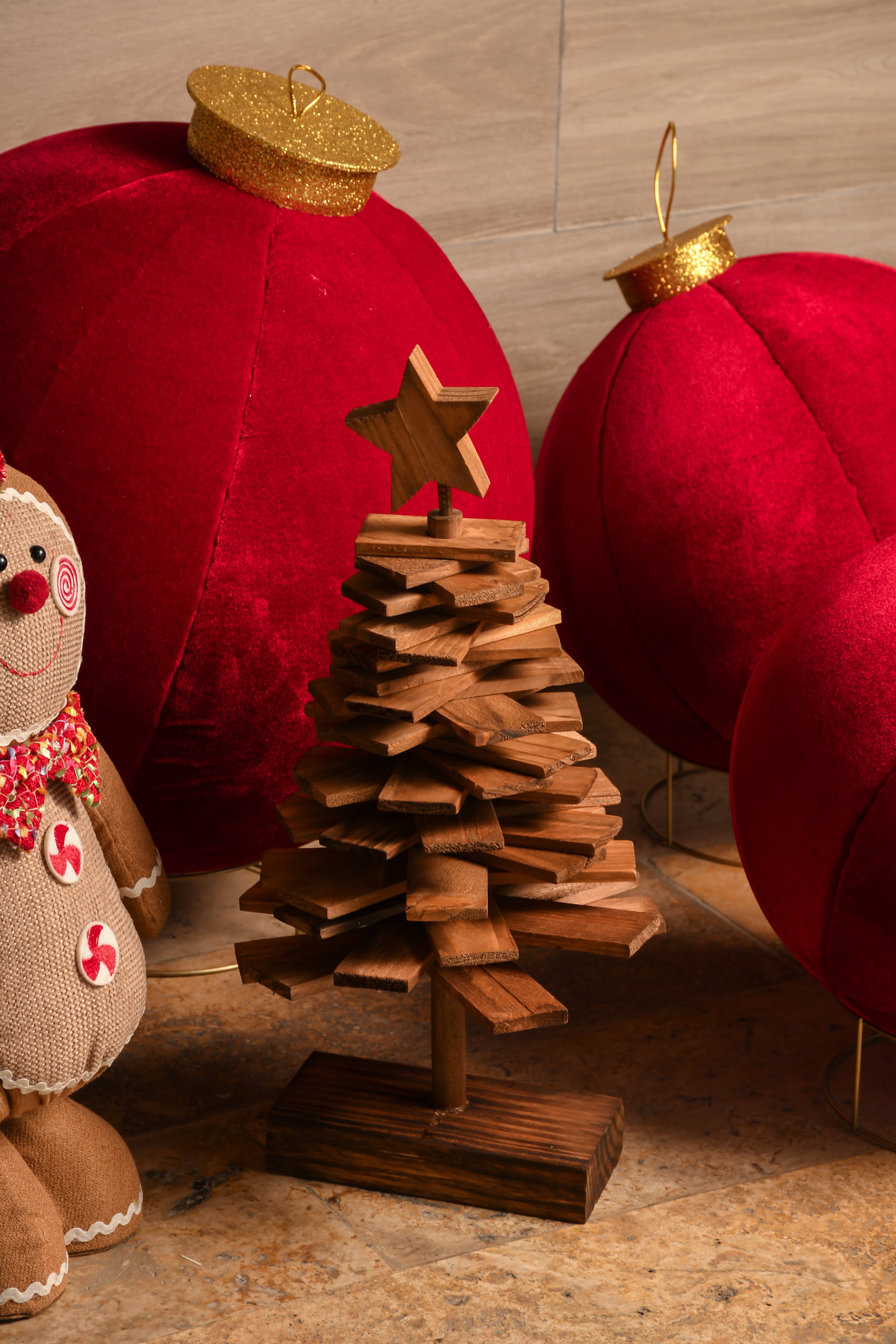 Esferas Soft Velvet Rojas