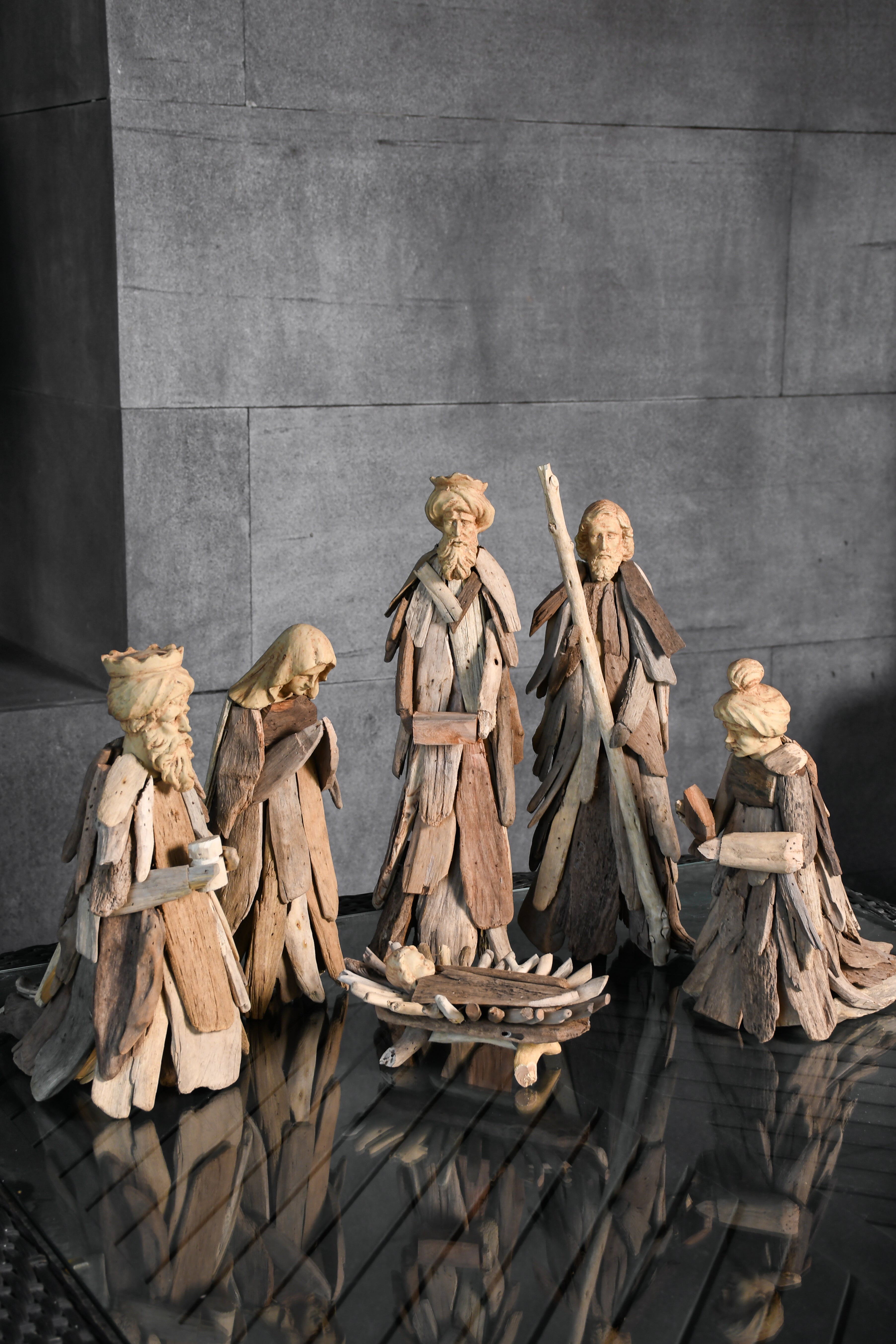 Nacimiento de Madera (6 Piezas)